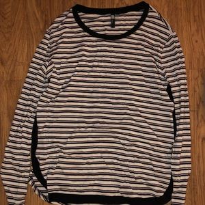 Striped long sleeved t shirt